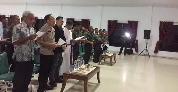 Jelang Pelantikan Presiden, Korem 143/HO Kendari Gelar Doa Bersama