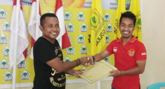 Ini Balon Kada yang Mengambil Formulir Golkar Wakatobi