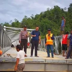 Sempat Ditutup, Jembatan Trans Sulawesi di Konut Kembali Berfungsi Sempat Ditutup, Jembatan Trans Sulawesi di Konut Kembali Berfungsi