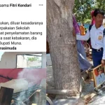 Kisah Zuhri Selamatkan Foto Bupati Muna Saat Kebakaran SDN 7 Lasalepa Kisah Zuhri Selamatkan Foto Bupati Muna Saat Kebakaran SDN 7 Lasalepa