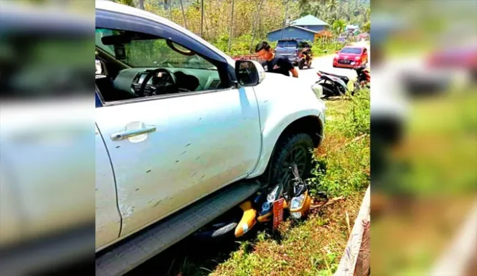kecelakaan Mobil Pengangkut WN Cina Tabrak Warga Konut