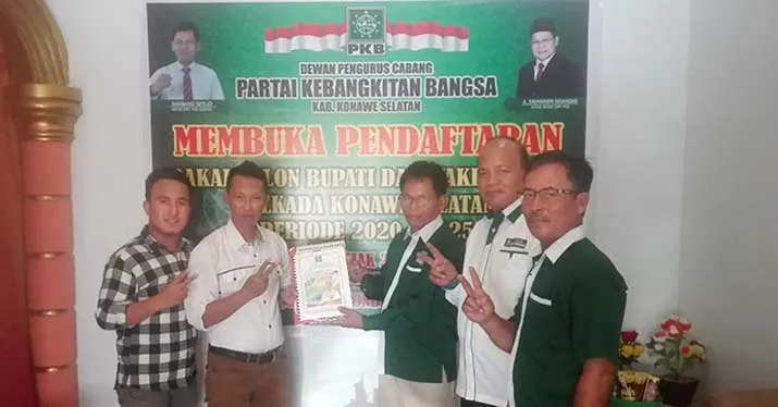 Ingin Lanjutkan Program, Surunuddin Kembalikan Formulir Pendaftaran di 3 Parpol