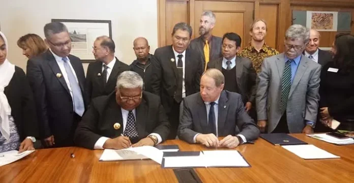 kerjasama_universitasamerika Pemprov Sultra Kerja Sama dengan Universitas di Amerika