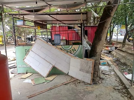 Bongkar Lapak Kuliner di Eks MTQ, Satpol PP Kendari Bakal Dipolisikan