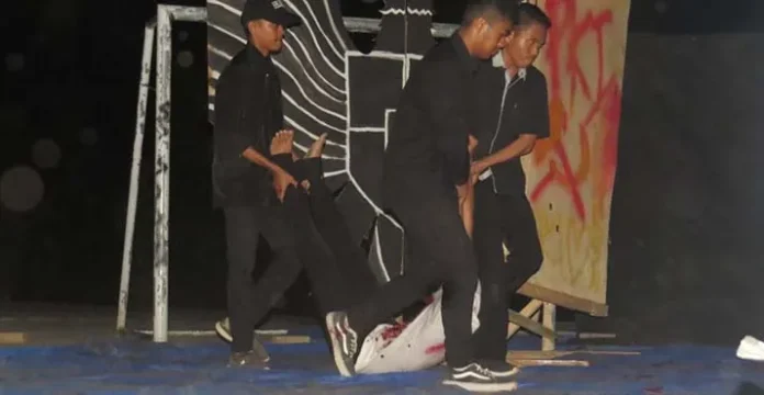 Peringati Hari Kesaktian Pancasila, Siswa MAN IC Kendari Gelar Teatrikal Penculikan Jenderal