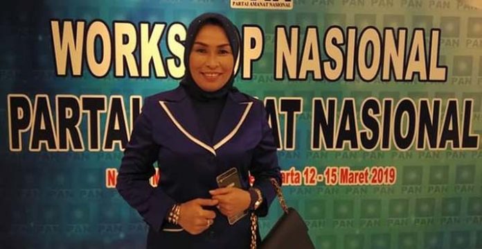 Ketua DPD PAN Konsel, Nadira