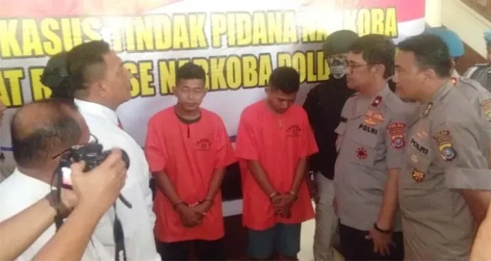 narkoba Gunakan Jasa Pengiriman, 2 Bersaudara Jadi Kurir Sabu 1,2 Kilogram