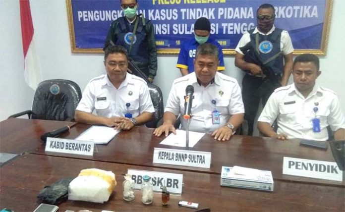 Simpan Satu Kilogram Sabu, Pria di Kendari Terancam Hukuman Mati