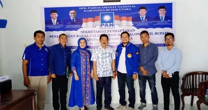 PAN Butur Buka Penjaringan Balon Kada, Ridwan Zakariah Pendaftar Pertama