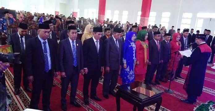 Sah, 20 Anggota Legislatif Butur Resmi Dilantik