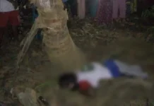 IRT di Mubar Ditemukan Tewas di Bawah Pohon Kelapa IRT di Mubar Ditemukan Tewas di Bawah Pohon Kelapa