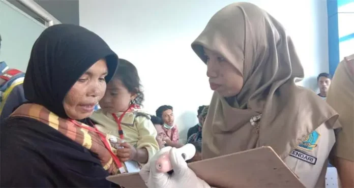 pengungsi wamena Ratusan Pengungsi Wamena Tiba di Baubau