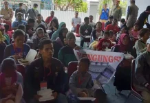 Pemda Mubar Jemput Pengungsi Wamena di Baubau Pemda Mubar Jemput Pengungsi Wamena di Baubau