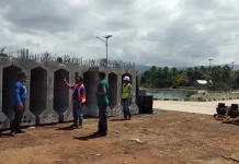 Dinas PUPR Konkep Target Jembatan Sungai Mosolo Rampung Akhir November