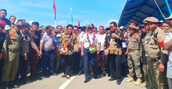 Ferry Tujuan Raha - Pure Resmi Beroperasi