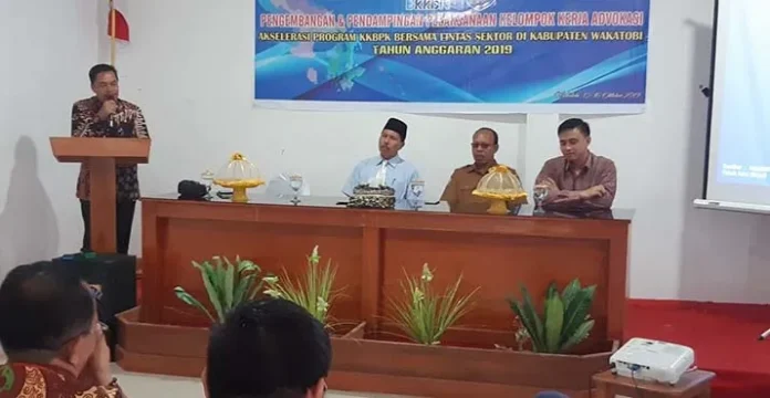 BKKBN Sultra Gelar Pengembangan dan Pendampingan Pelaksanaan Pokja di Wakatobi