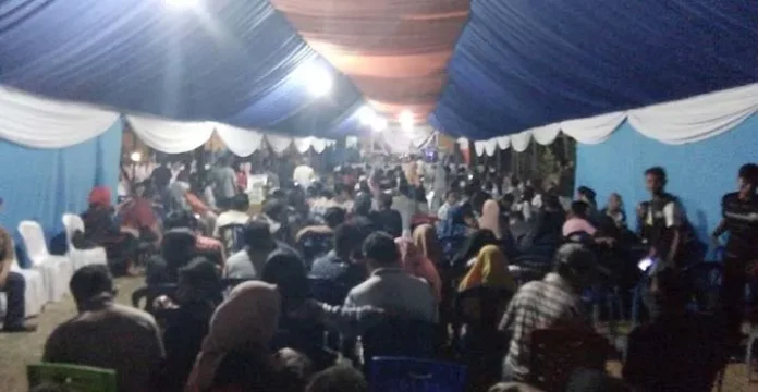 Dua Aleg Beda Partai Syukuran Bersama Simpatisan di Koltim