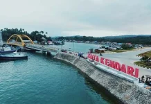 Pemkot Kendari Akan Bangun Patung Anoa di Teluk Kendari Teluk Kendari