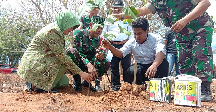 TMMD di Busel, Kodim 1413 Buton Bangun Masjid hingga Ajarkan Wawasan Kebangsaan