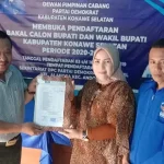 Daftar di Demokrat, Wahyu Maju Pilkada Konsel Daftar di Demokrat, Wahyu Maju Pilkada Konsel