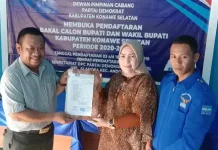 Daftar di Demokrat, Wahyu Maju Pilkada Konsel Daftar di Demokrat, Wahyu Maju Pilkada Konsel