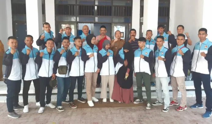 12 Atlet Kempo Sultra Dilepas ke Pra PON