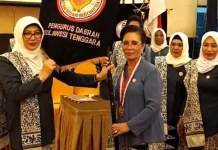 Maswati Majid Resmi Pimpin IBI Sultra Maswati Majid Resmi Pimpin IBI Sultra