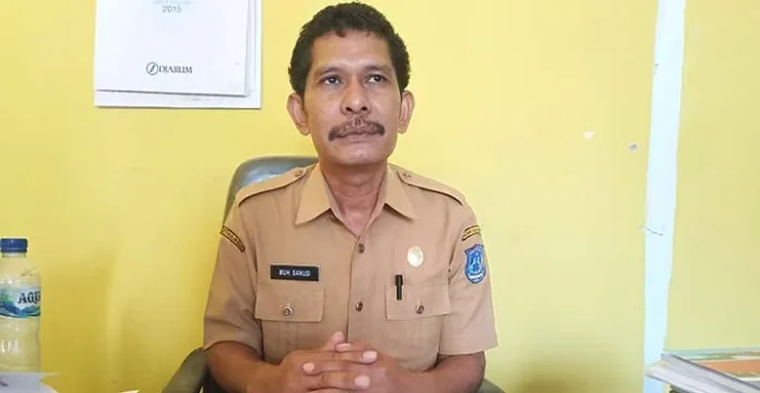 Sekretaris Dinas Disdukcapil Muna, Muhammad Sanusi