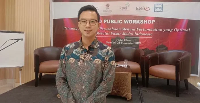 Pelaksana Harian (PH) Kepala Kantor Perwakilan BEI Sulawesi Tenggara Ricki