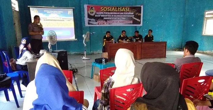 Granat Butur Ajak Perangkat Desa Kampanyekan Bahaya Narkoba