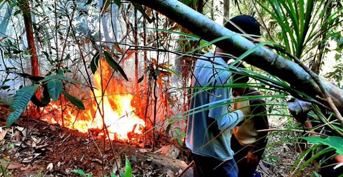 Hutan Di Konut Terbakar, Masyarakat Terancam Kehilangan Air bersih