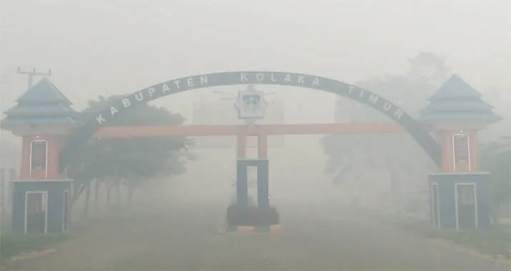 Kabut Asap Mengepung Ibukota Koltim