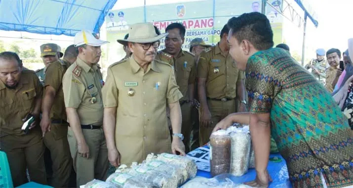 Bupati Konsel Janji Tingkatkan Kesejahteraan Guru dan Aparat Desa