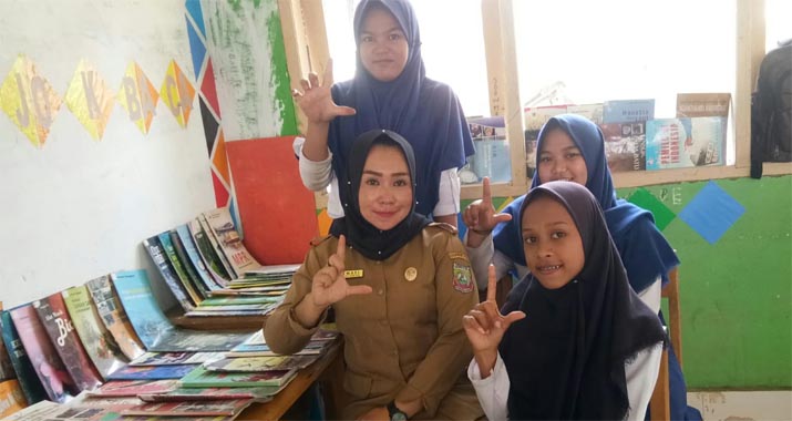 SMP Satap 6 Motui Konut Terapkan Pendidikan Literasi