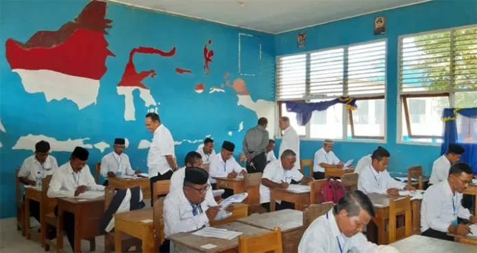 muna barat Bapak dan Anak Bersaing Rebut Suara Seleksi Pilkades di Mubar