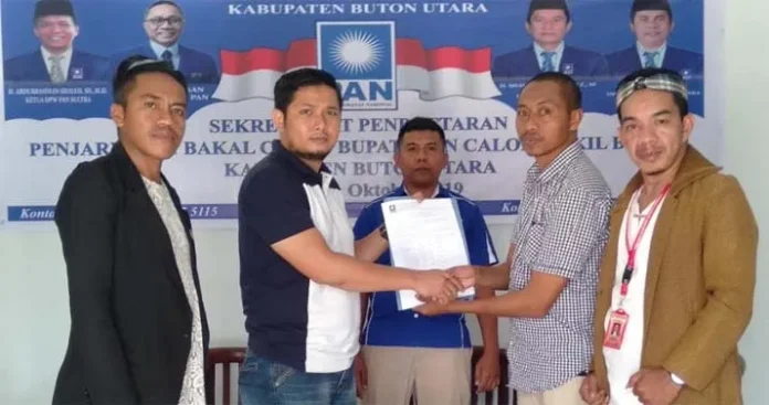 Tambah Kekuatan, Aswadi Adam Daftar Cabup Butur di PAN