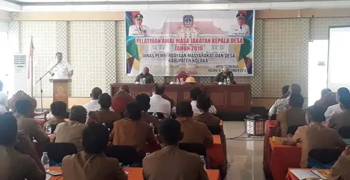 Puluhan Kepala Desa di Kolaka Ikut Pelatihan Tingkatkan Kualitas Kinerja