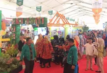 Pameran Hari Pangan Sedunia di Kendari Mulai Dipadati Pengunjung