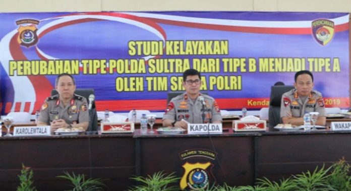 Polda Sultra Segera Naik ke Tipe A