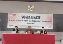 KPU Koltim Sosialisasi Tahapan Pilkada 2020 KPU Koltim Sosialisasi Tahapan Pilkada 2020