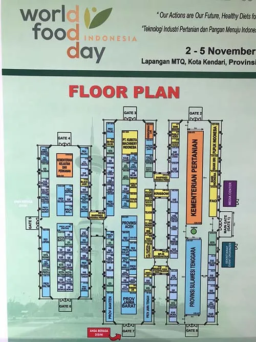 Pameran Hari Pangan Sedunia ke-39 Dimeriahkan 126 Stan