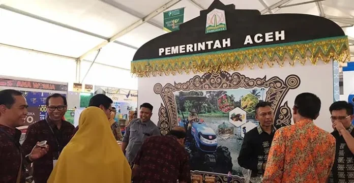 Aceh Kenalkan Gula dari Batang Kelapa Sawit di Pameran HPS