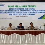 2020, Perangkat Desa di Konawe Dilindungi BPJAMSOSTEK