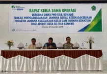 2020, Perangkat Desa di Konawe Dilindungi BPJAMSOSTEK