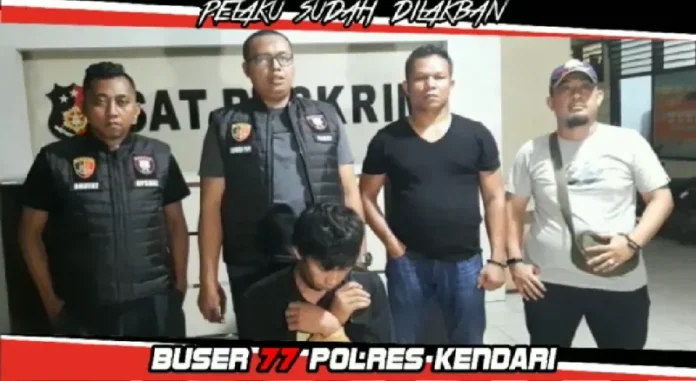 Polisi Bekuk Pencuri HP di Kendari Usai Masuki Rumah Honorer