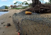 Warga di Kolut Protes Proyek Bronjong yang Terbengkalai Warga di Kolut Protes Proyek Bronjong yang Terbengkalai