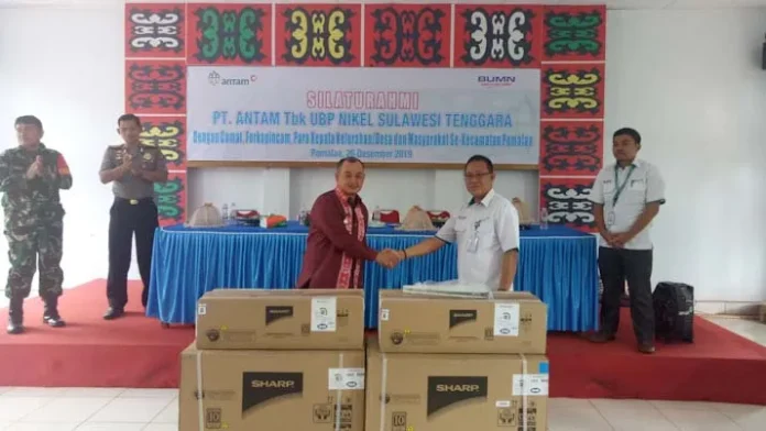 ANTAM Silaturahmi dengan Forkopimcam Pomalaa