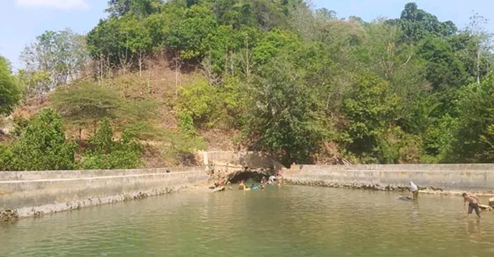 Permandian Katilombu, Wisata Eksotis di Duruka Muna, Segar Airnya Awet Bikin Betah