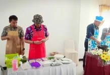 Peringati Hari Ibu, Puluhan Kadis di Bombana Memasak Kuliner Sinole