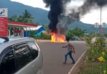 Mobil di Konut Terbakar Usai Isi BBM, Tangkinya Dirakit Dobel